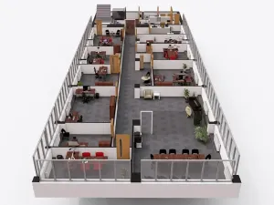 Pronájem kanceláře, Brno, Dornych, 397 m2