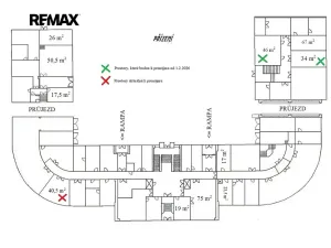 Pronájem kanceláře, Praha - Hloubětín, Nademlejnská, 40 m2