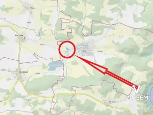 Prodej podílu komerčního pozemku, Čím, 6483 m2