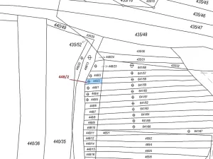 Dražba pozemku, Ivančice, 18 m2