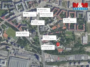 Pronájem bytu 1+kk, Praha - Vysočany, U Lidového domu, 17 m2