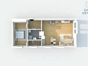 Pronájem bytu 2+kk, Bystřice pod Hostýnem, Sídliště, 74 m2