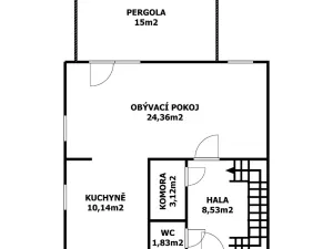 Prodej rodinného domu, Tuřice, 111 m2