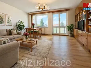 Pronájem bytu 3+1, Poděbrady - Poděbrady III, Na Hrázi, 73 m2