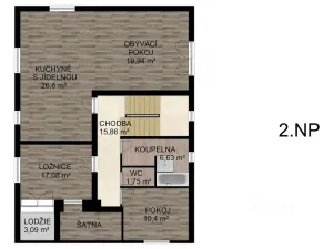 Prodej rodinného domu, Písek, Nová, 276 m2