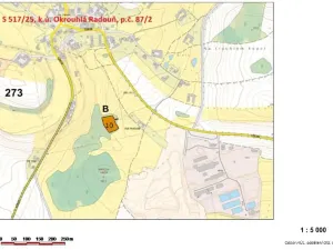 Prodej lesa, Okrouhlá Radouň, 2772 m2