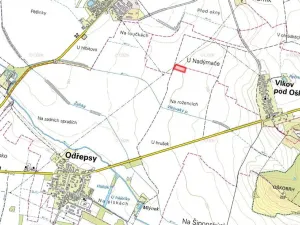 Prodej pole, Odřepsy, 7161 m2