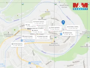 Prodej pozemku pro bydlení, Moravský Krumlov, Palackého, 343 m2