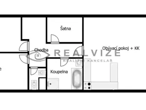 Pronájem bytu 3+kk, České Budějovice, Pasovská, 84 m2