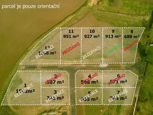 Prodej pozemku pro bydlení, Medlovice, 913 m2