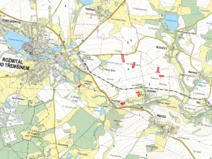 Prodej pole, Rožmitál pod Třemšínem, 13498 m2
