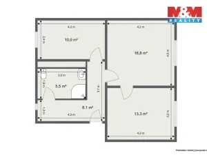 Prodej bytu 3+1, Karlovy Vary - Dvory, Lipová, 62 m2