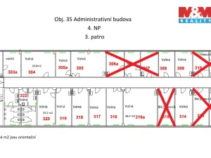 Pronájem kanceláře, Hradec Králové - Nový Hradec Králové, Brněnská, 38 m2