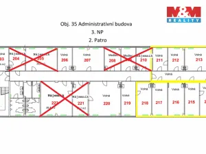 Pronájem kanceláře, Hradec Králové - Nový Hradec Králové, Brněnská, 19 m2