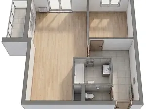 Prodej bytu 2+kk, Plzeň, Borská, 64 m2