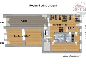Prodej rodinného domu, Dobříš, Mírové náměstí, 451 m2