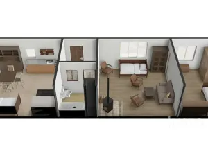 Prodej rodinného domu, Dobev, 64 m2