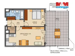 Prodej bytu 2+kk, Praha - Prosek, Čakovická, 97 m2