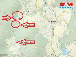 Prodej chalupy, Krásná Lípa - Dlouhý Důl, 62 m2