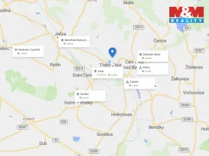 Prodej komerčního pozemku, Cerekvice nad Bystřicí - Třebovětice, 3540 m2