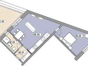Prodej bytu 2+kk, Praha - Zbraslav, Elišky Přemyslovny, 52 m2