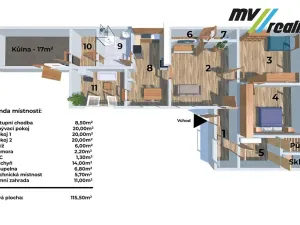 Prodej rodinného domu, Velké Přítočno, 115 m2