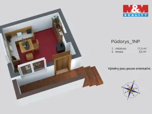 Prodej chaty, Ryjice, 23 m2