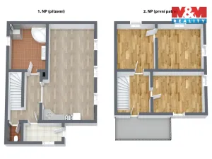 Prodej rodinného domu, Kaceřov - Horní Pochlovice, 176 m2