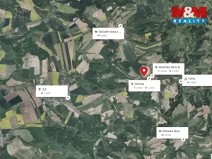 Prodej pozemku pro bydlení, Bačetín, 1122 m2