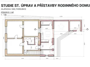 Prodej rodinného domu, Pardubice - Bílé Předměstí, Zajíčkova, 220 m2