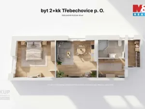 Prodej bytu 1+1, Třebechovice pod Orebem, Pod zahrady, 50 m2