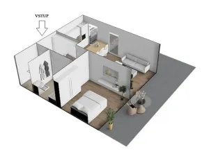 Pronájem bytu 2+kk, Brno - Královo Pole, Kollárova, 85 m2