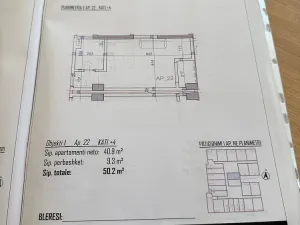 Prodej bytu 1+kk, Rruga Viena, Golem, Albánie, 37 m2