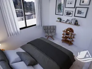 Prodej bytu 2+kk, Deryneia, Kypr, 50 m2