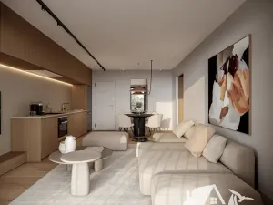 Prodej bytu 1+1, Pafos, Kypr, 51 m2