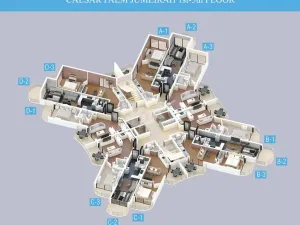 Prodej bytu 2+kk, Trikomo, Kypr, 64 m2