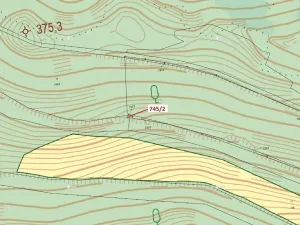 Dražba lesa, Zubrnice, 5 m2