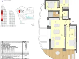 Prodej bytu 4+kk, Alicante, Španělsko, 117 m2