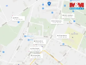 Pronájem bytu 1+1, Milovice, Mírová, 28 m2