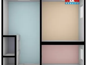 Pronájem bytu 3+kk, Ostrava - Slezská Ostrava, Kmetská, 86 m2