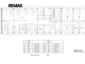 Pronájem kanceláře, Česká Lípa, Děčínská, 350 m2