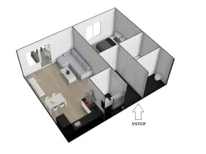 Prodej bytu 2+kk, Brno - Líšeň, Houbalova, 62 m2