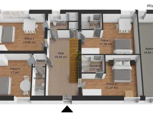 Prodej rodinného domu, Černá v Pošumaví, 210 m2