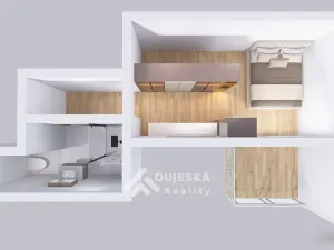 Pronájem bytu 2+kk, Ivančice, Žerotínovo náměstí, 55 m2