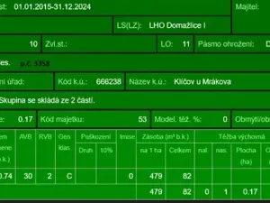 Prodej lesa, Mrákov, 34704 m2