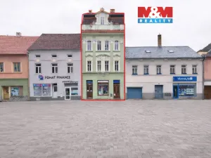 Prodej činžovního domu, Strakonice - Strakonice I, Velké náměstí, 549 m2