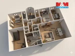 Prodej činžovního domu, Chomutov, Husova, 308 m2