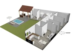 Prodej rodinného domu, Vážany, 702 m2