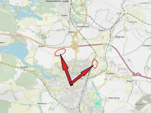 Prodej pole, Cheb, 1111 m2