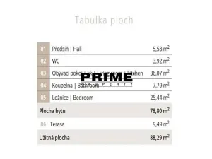 Pronájem bytu 2+kk, Praha - Smíchov, Holečkova, 79 m2
